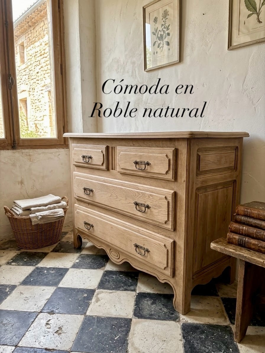Comoda  roble lavado