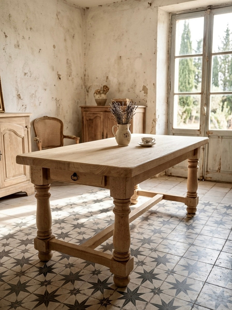 Mesa tocinera madera natural