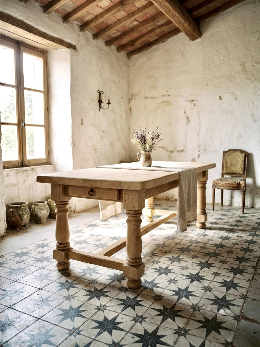 Mesa tocinera madera natural