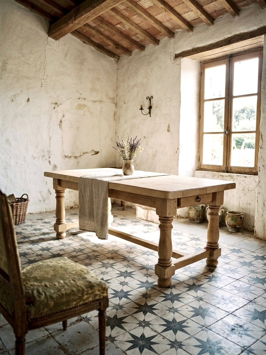 Mesa tocinera madera natural