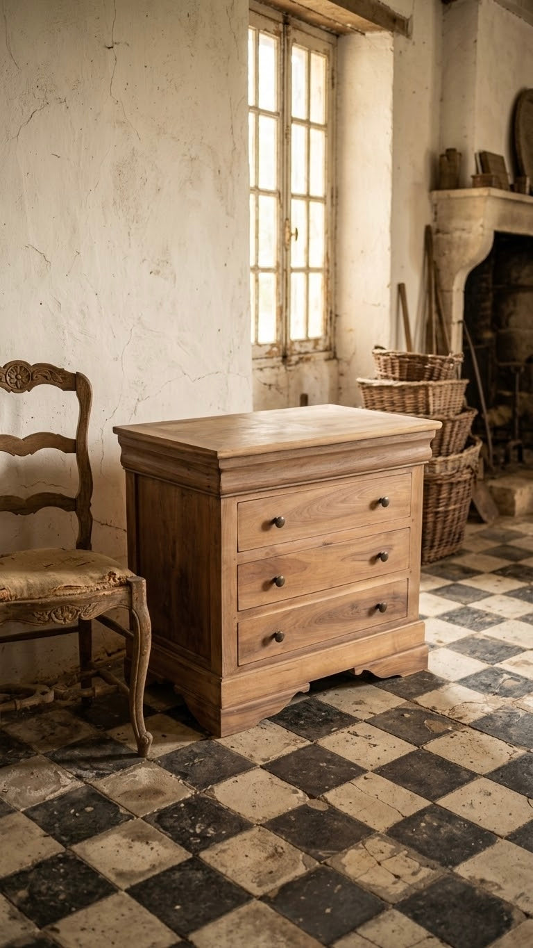 Comoda roble antigua