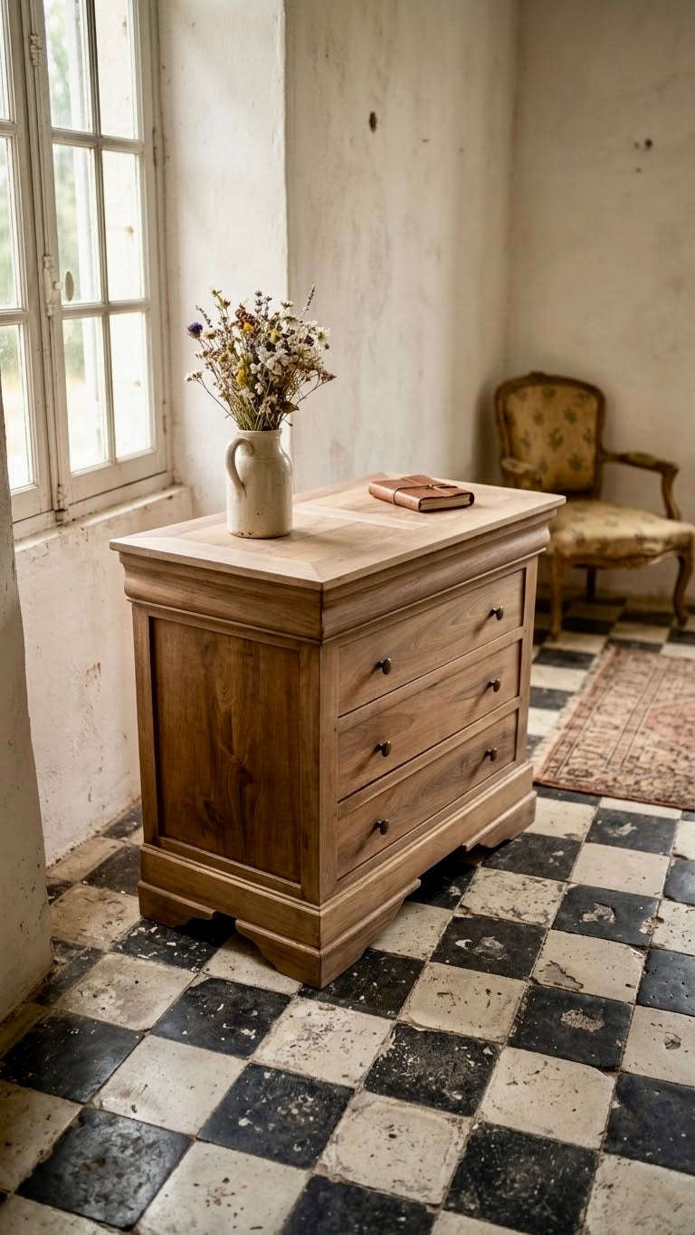 Comoda roble antigua
