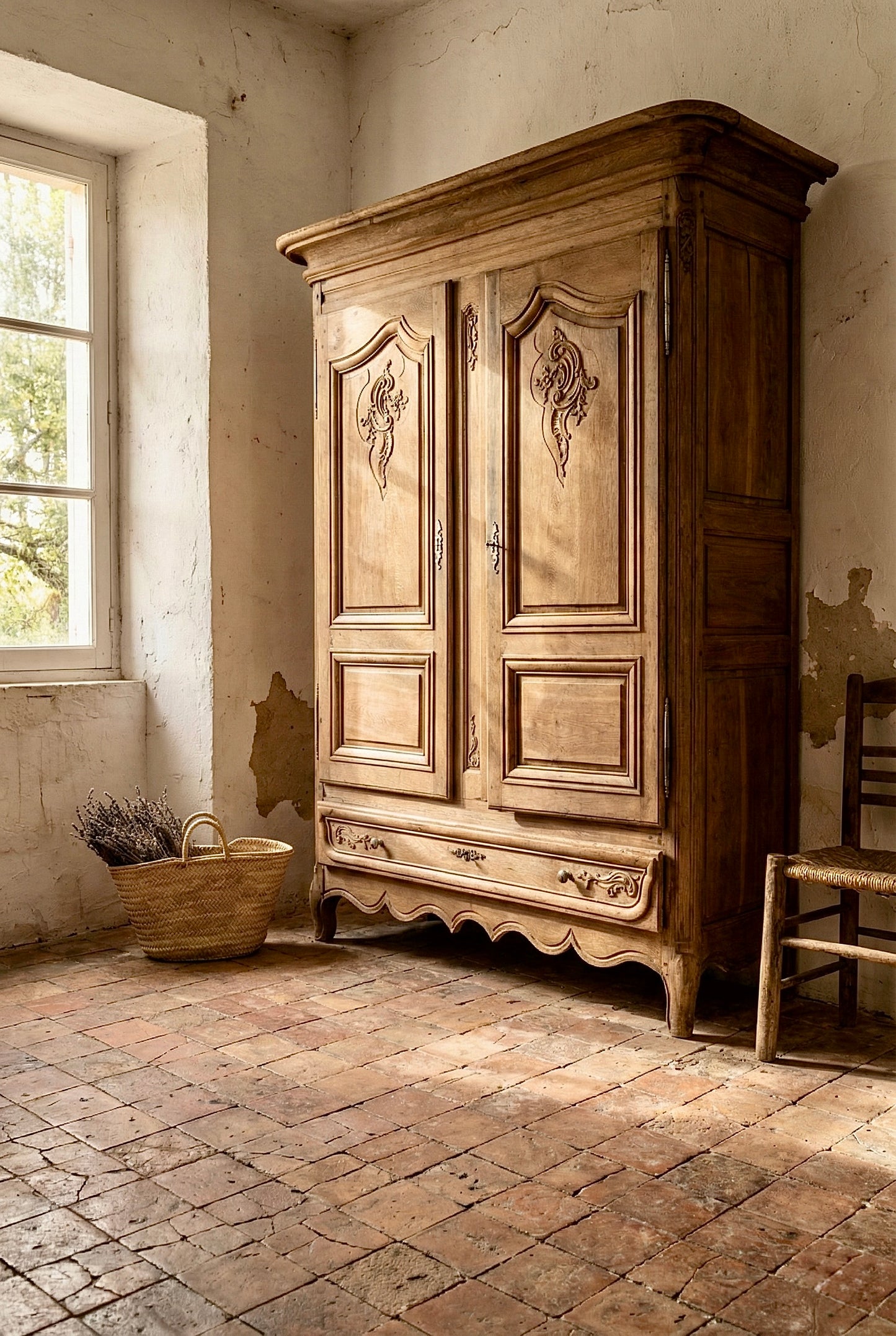 Gran armario Antiguo de Roble