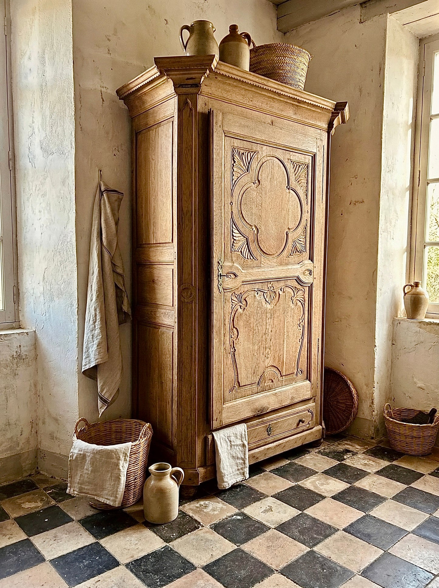 Alacena/ despensa Francesa Roble