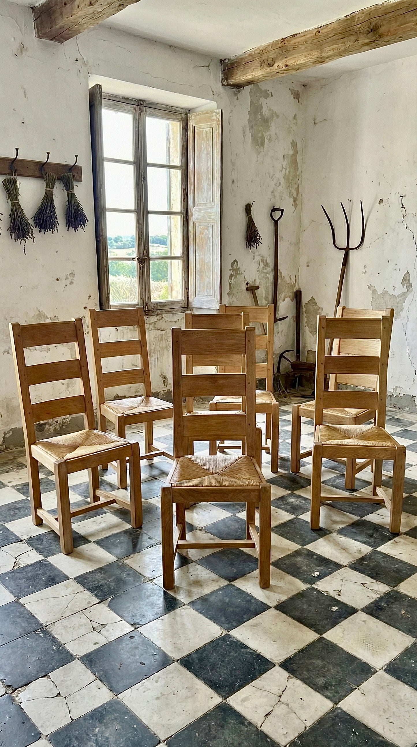 Sillas Antiguas roble