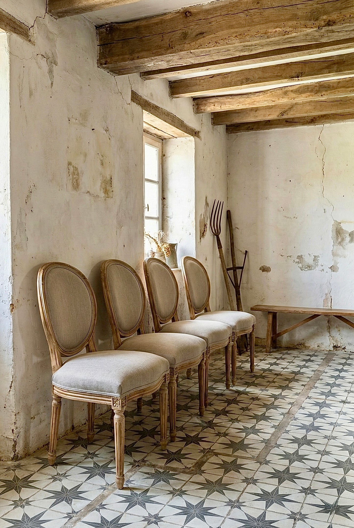 Sillas Medallon Antiguas