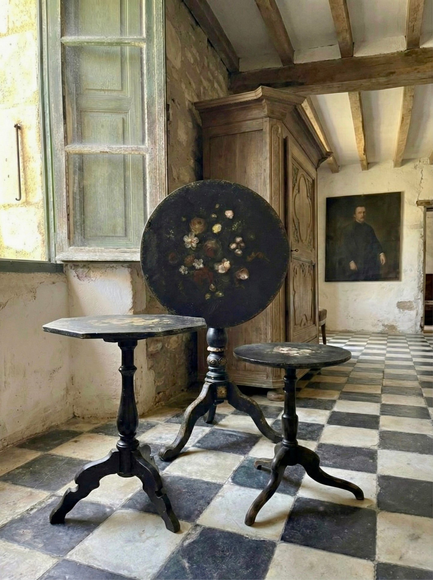 Conjunto mesas Napoleonicas